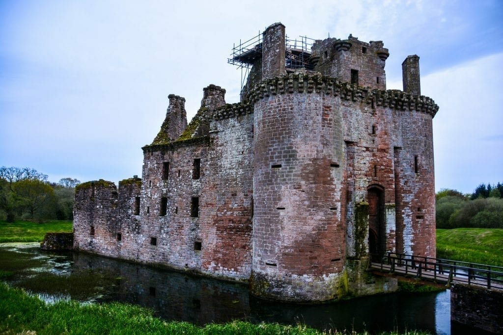 Dumfries Castle Scotland UK