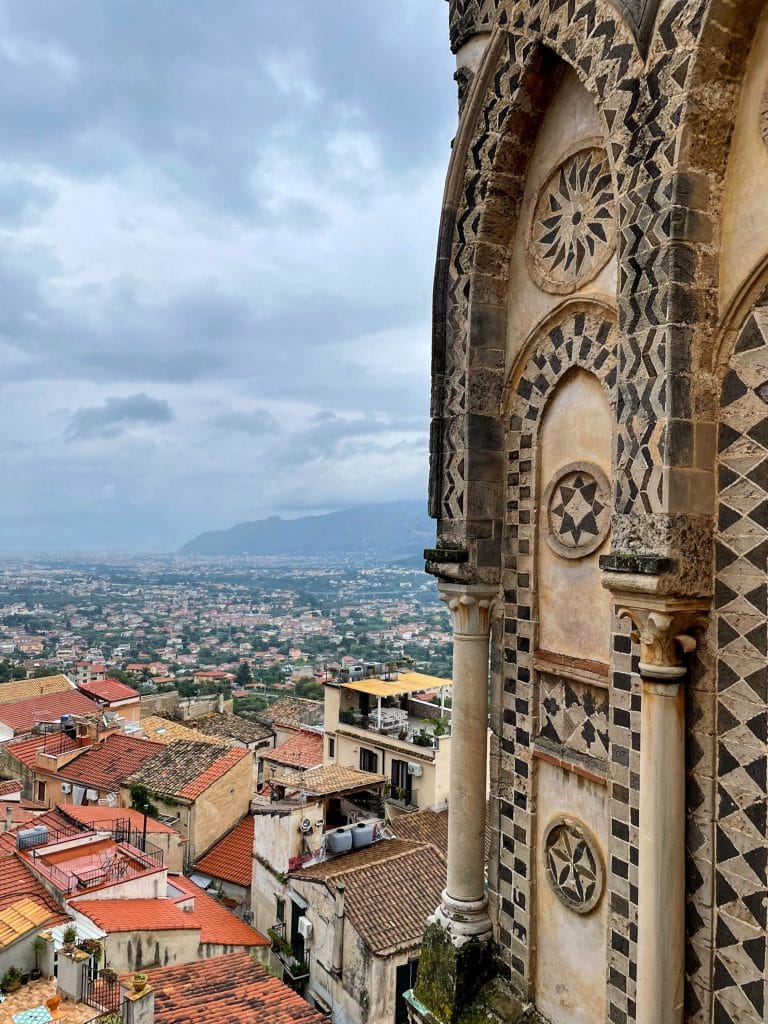 Monreale Cathedral Roof view