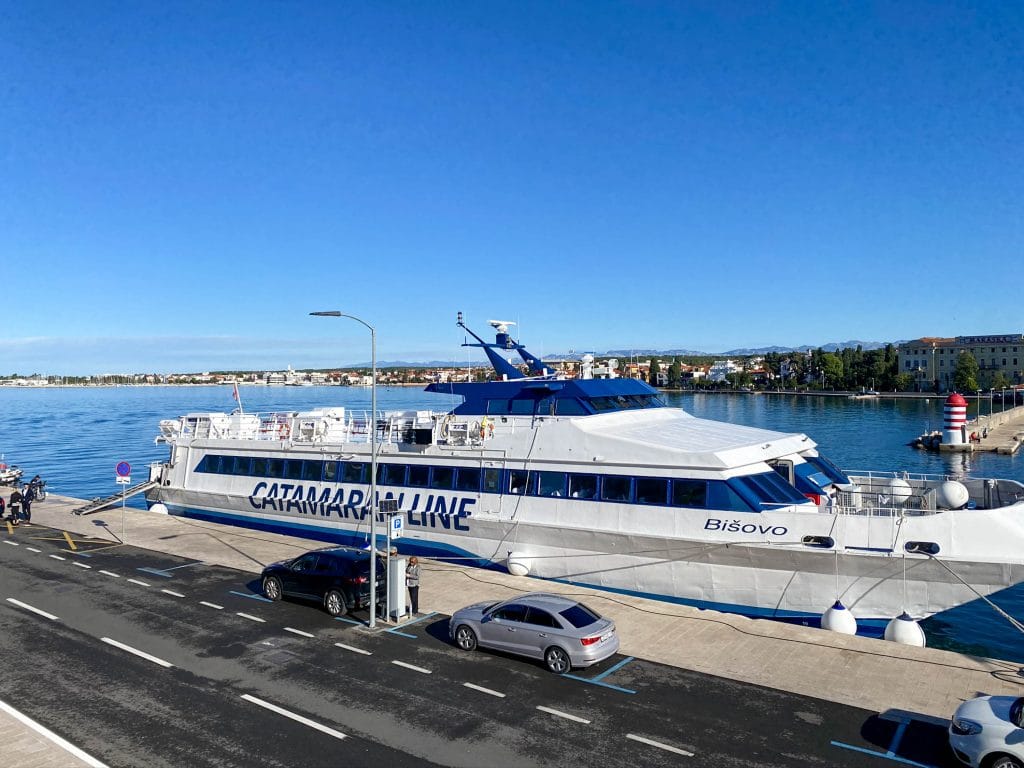 Ferry in Zadar
