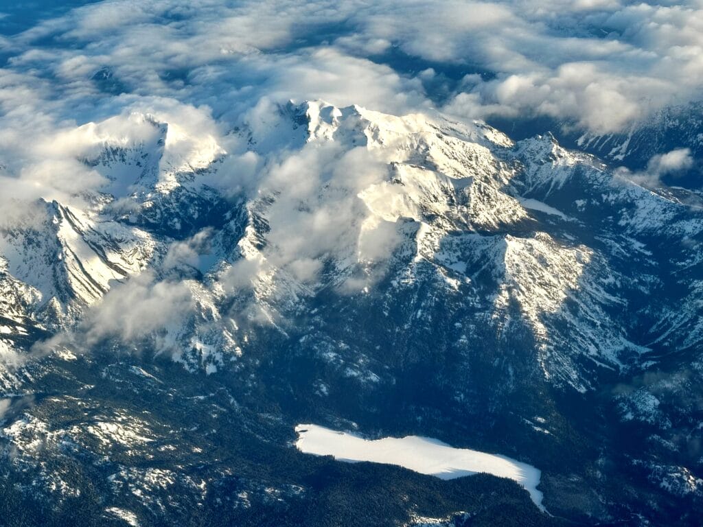 Cascades from my flght