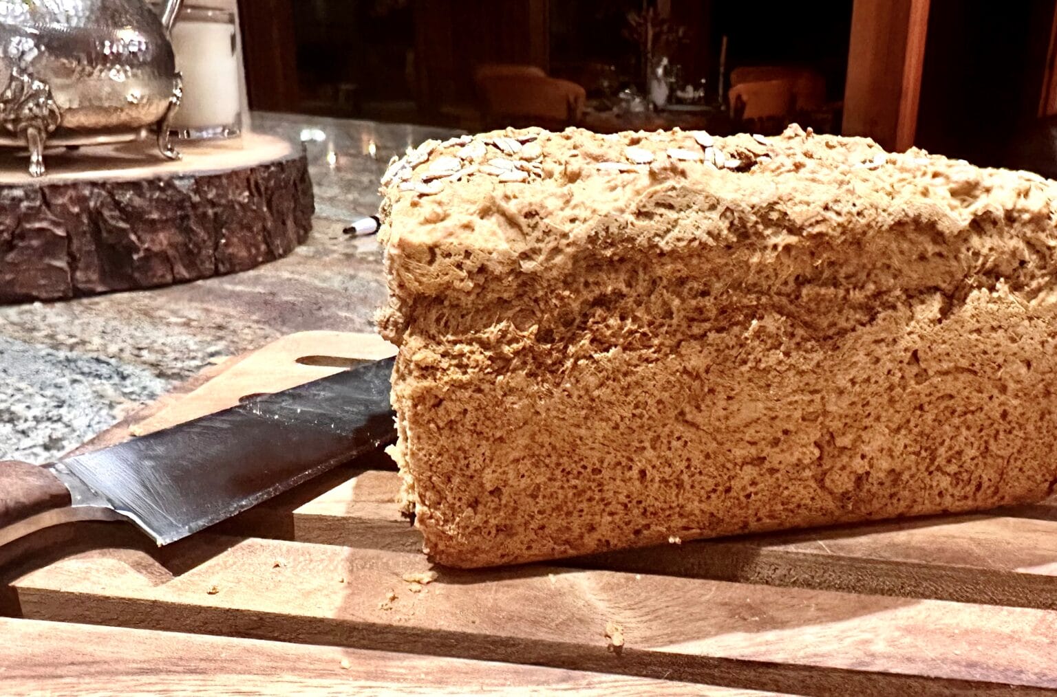 Guinness Irish Brown Bread with Molasses Wanderers Compass